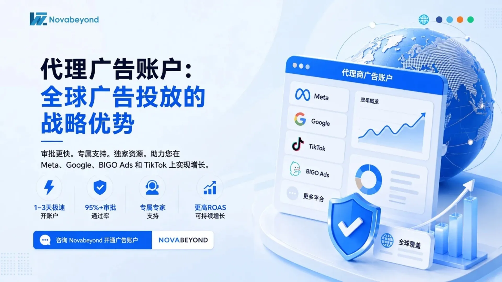 代理商广告账户指南：更快的审批与更高的投资回报率 (2026)