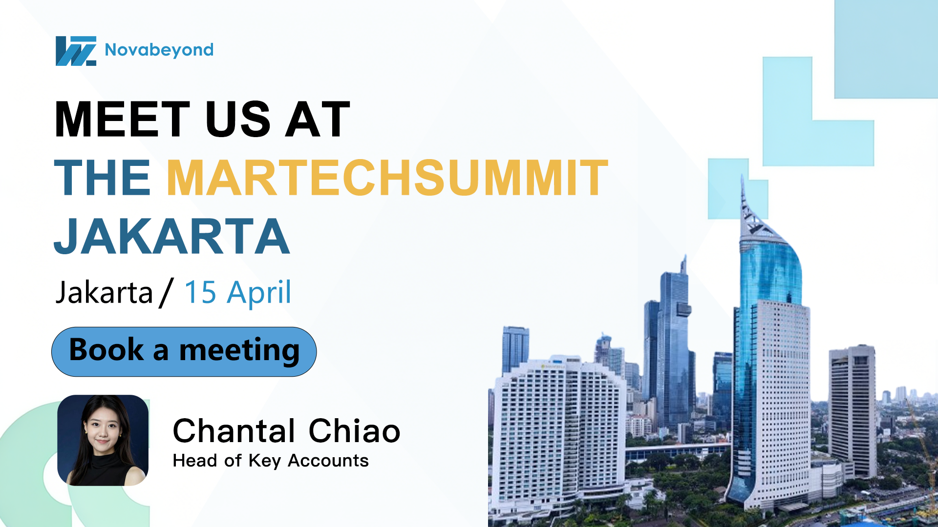 Novabeyond will be at The MarTech Summit 