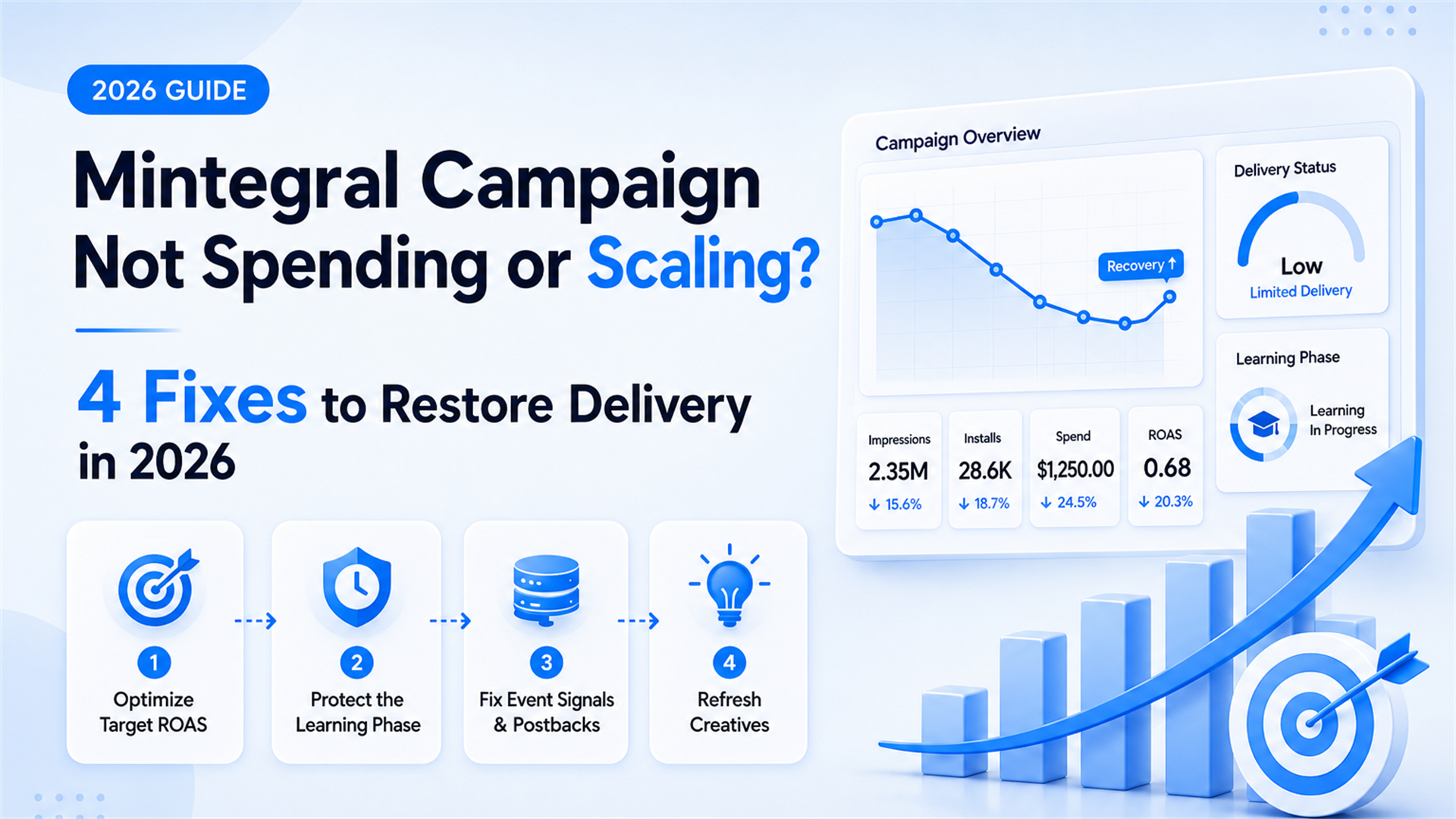 Mintegral Campaign Not Spending or Scaling? 4 Fixes to Restore Delivery in 2026